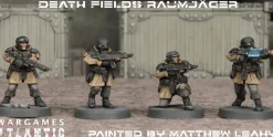 Wargames Atlantic 28mm Death Fields - Raumjager Infantry