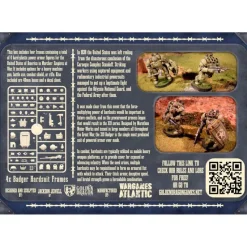 Wargames Atlantic 28mm Marcher: Empires at War - United States X19A2 Badger Hardsuits