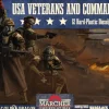 Wargames Atlantic 28mm Marcher: Empires at War - United States Veterans and Command