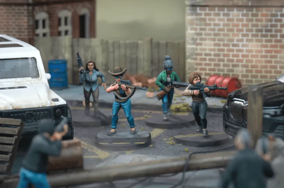 Wargames Atlantic 28mm Pulp Adventure - Civilians and Survivors Set 2 - Women