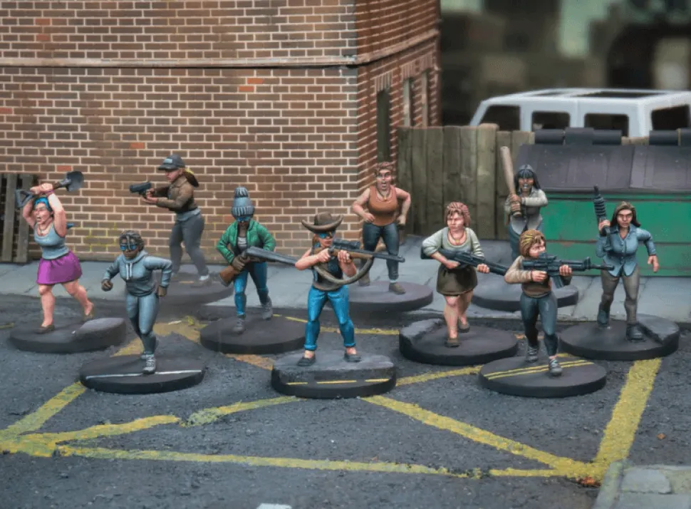 Wargames Atlantic 28mm Pulp Adventure - Civilians and Survivors Set 2 - Women