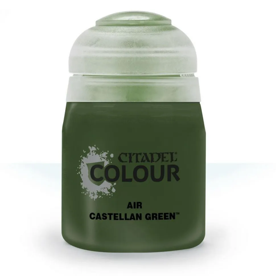 Warhammer Colour 24ml Air Castellan Green Acrylic Paint
