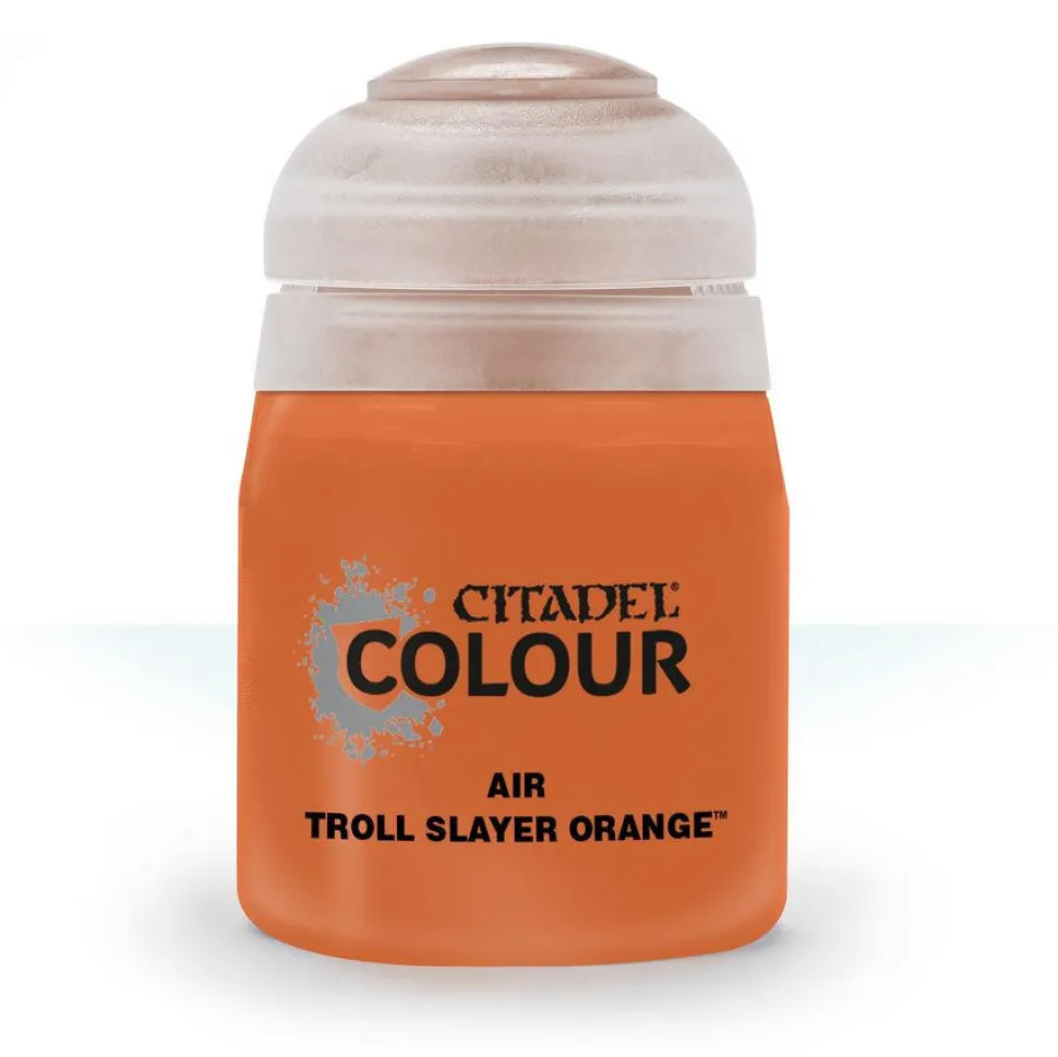 Warhammer Colour 24ml Air Troll Slayer Orange Acrylic Paint