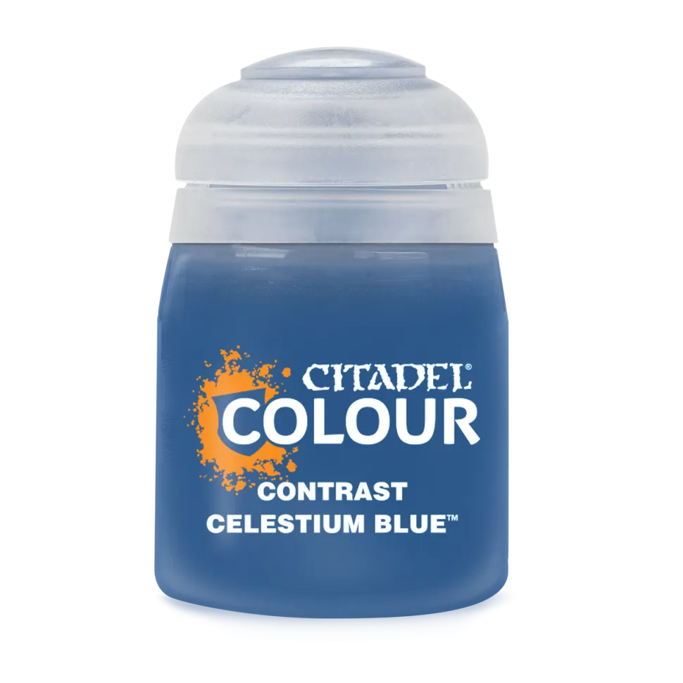 Warhammer Colour 18ml Contrast Celestium Blue Acrylic Paint