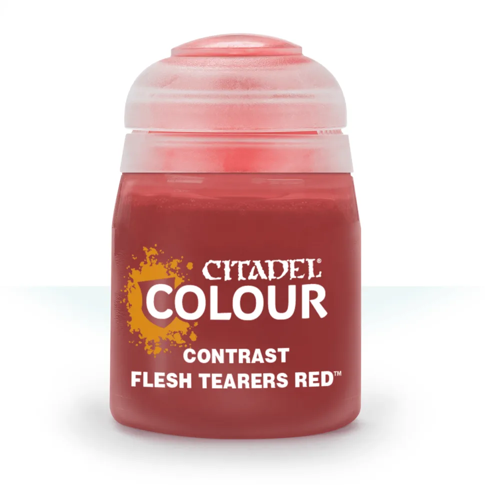 Warhammer Colour 18ml Contrast Flesh Tearers Red Acrylic Paint