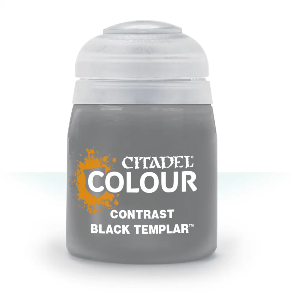 Warhammer Colour 18ml Contrast Black Templar Acrylic Paint