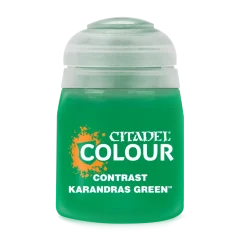 Warhammer Colour 18ml Contrast Karandras Green Acrylic Paint