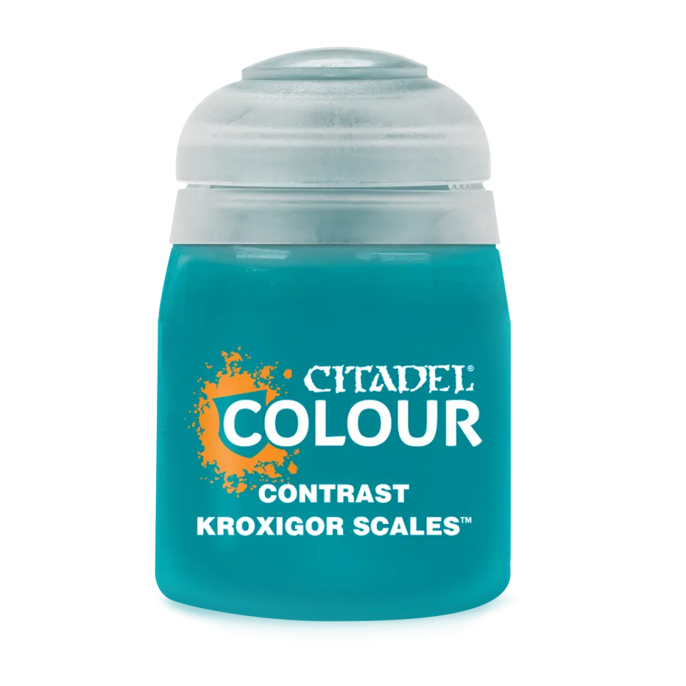 Warhammer Colour 18ml Contrast Kroxigor Scales Acrylic Paint
