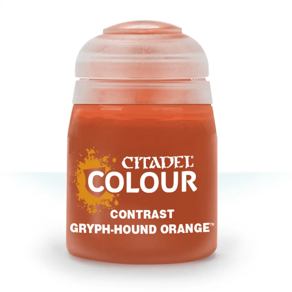 Warhammer Colour 18ml Contrast Gryph-Hound Orange Acrylic Paint
