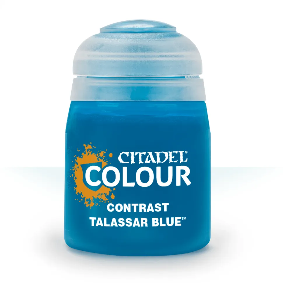Warhammer Colour 18ml Contrast Talassar Blue Acrylic Paint
