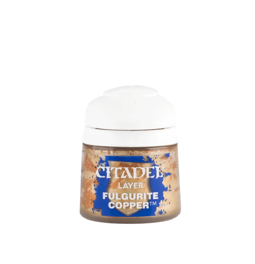 Warhammer Colour 12ml Layer Fulgurite Copper Acrylic Paint