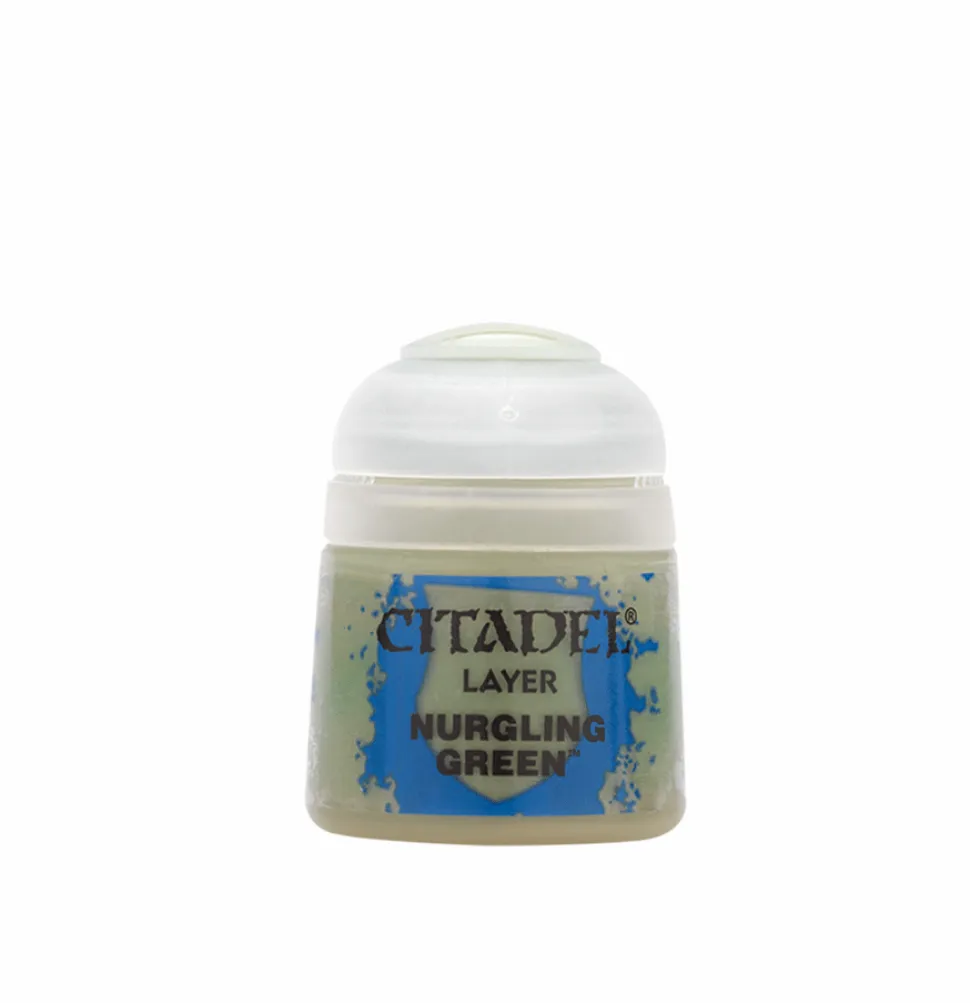 Warhammer Colour 12ml Layer Nurgling Green Acrylic Paint
