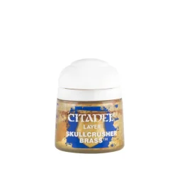 Warhammer Colour 12ml Layer Skullcrusher Brass Acrylic Paint