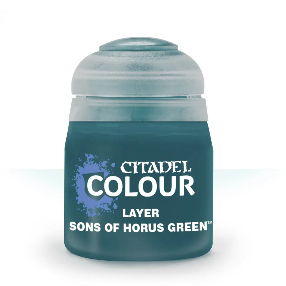 Warhammer Colour 12ml Layer Sons of Horus Green Acrylic Paint