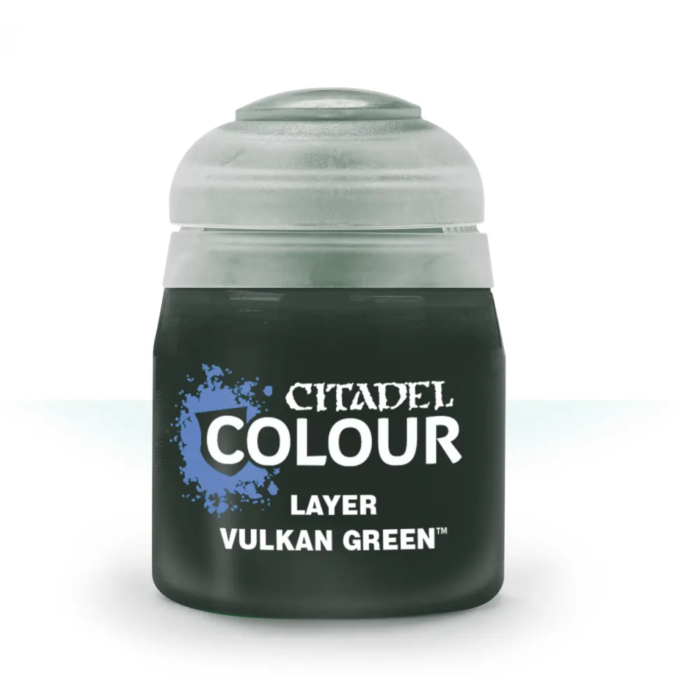 Warhammer Colour 12ml Layer Vulkan Green Acrylic Paint
