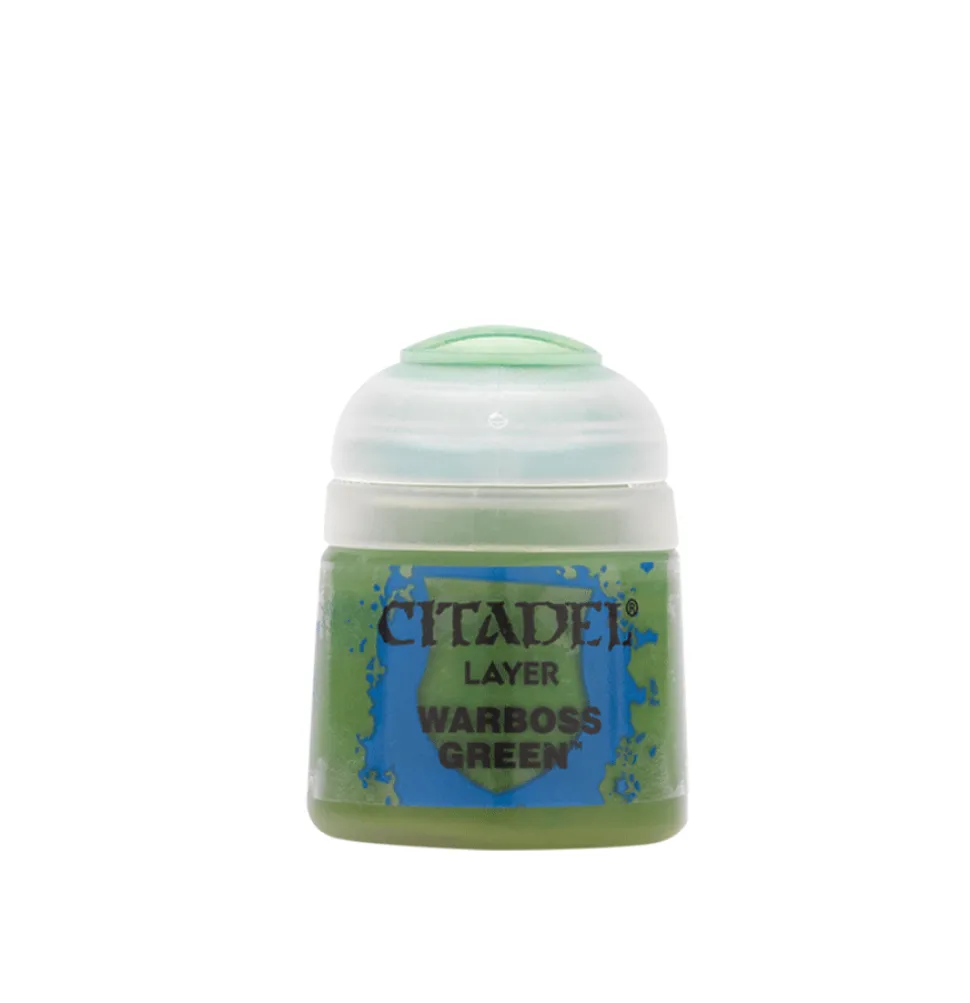 Warhammer Colour 12ml Layer Warboss Green Acrylic Paint