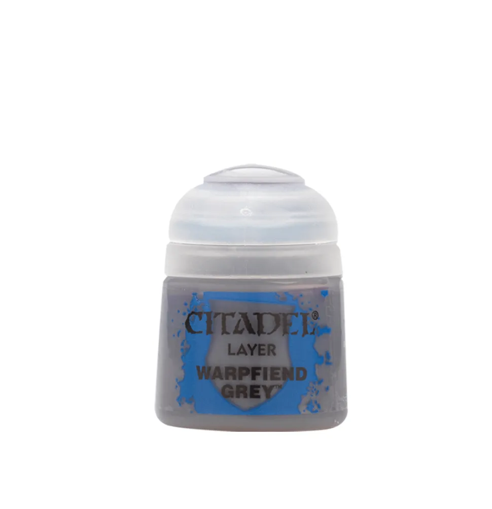 Warhammer Colour 12ml Layer Warpfiend Grey Acrylic Paint