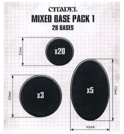 Warhammer Mixed Base Pack 1