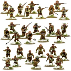Warlord Games 28mm Bolt Action - British Forces - British & Canadian Infantry 1942-1945 (Winter)