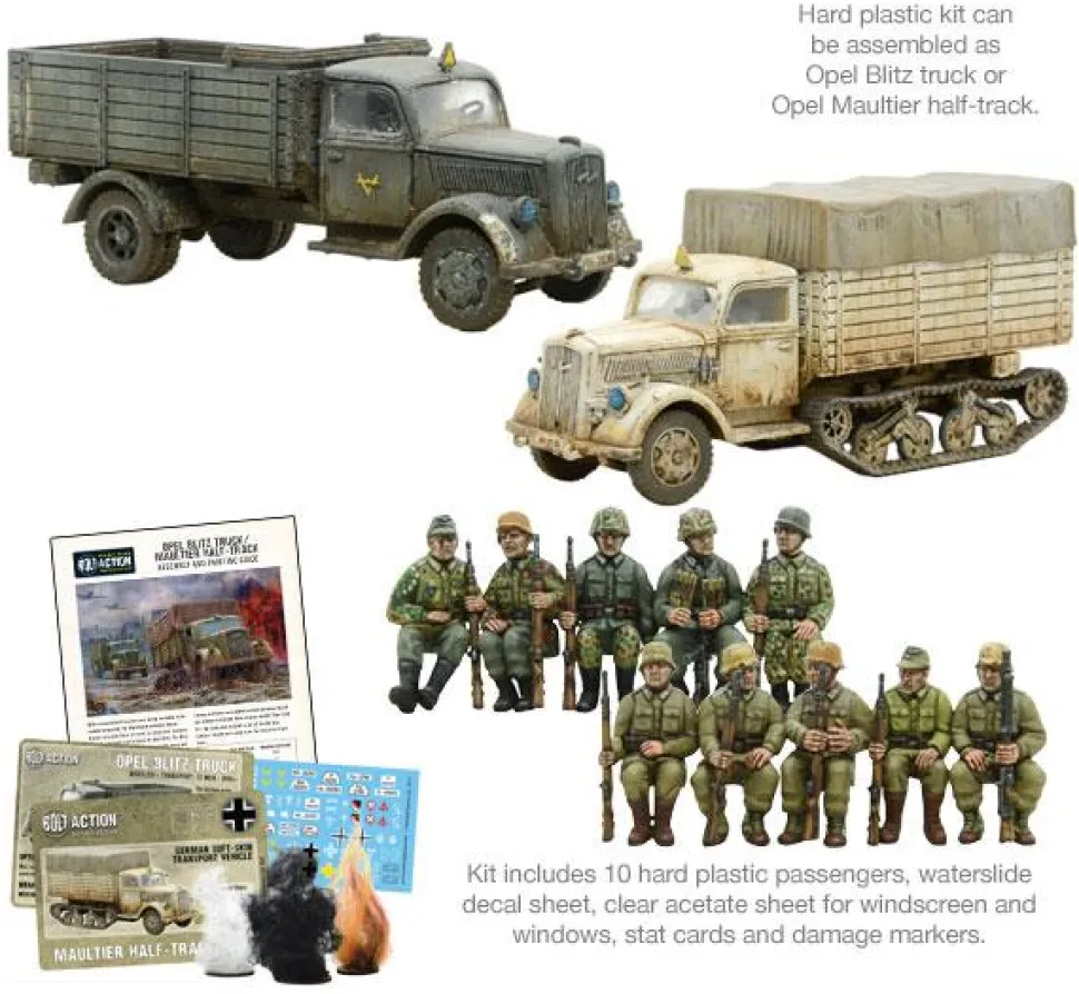 Warlord Games 28mm Bolt Action - German Forces - Opel Blitz or Maultier