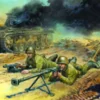 Zvezda 1/72 WWII Soviet Anti-Tank Team
